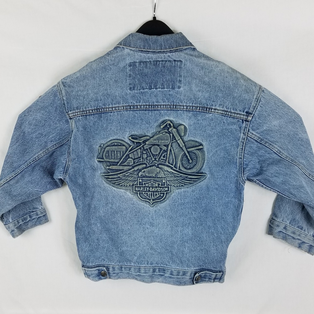 VTG Embossed Harley Davidson Daytona Jacket